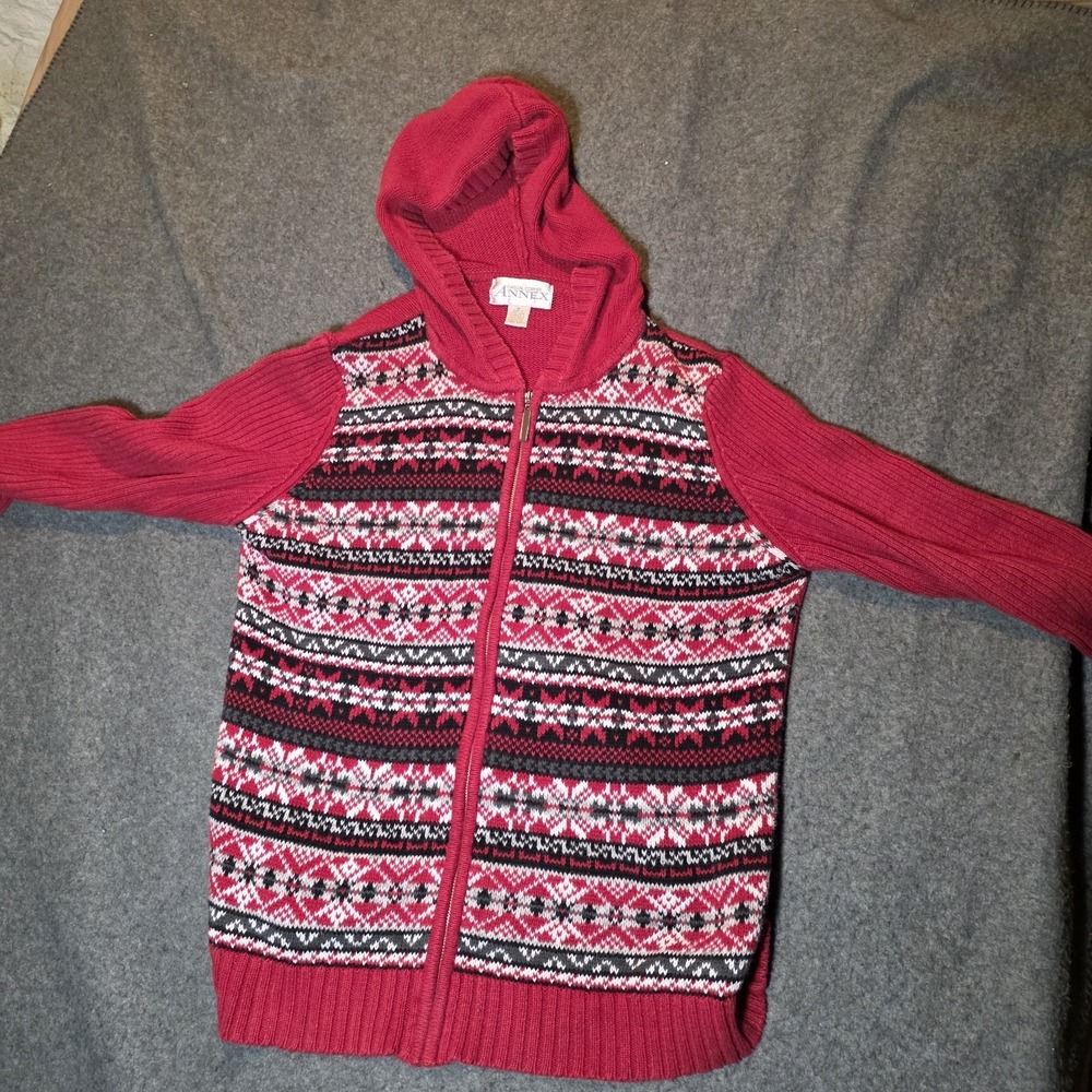 Casual Corner Annex Hooded Cardigan Women's Medium 460
